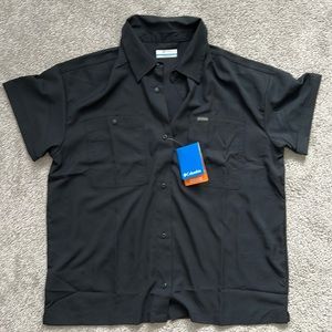 Black button up short sleeve from Columbia